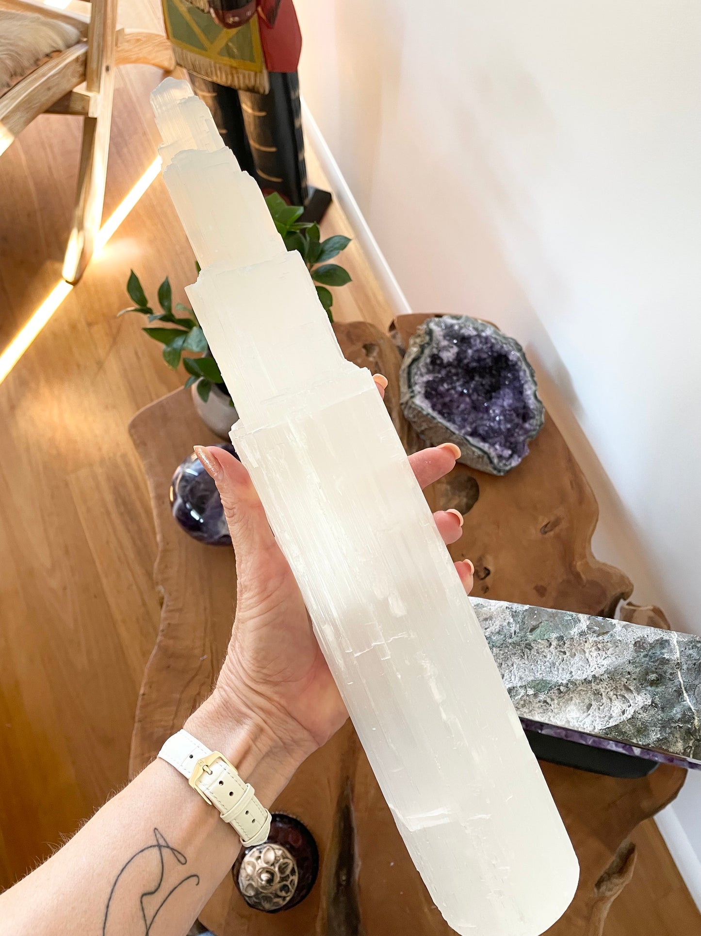 Selenite Tower ~ Jumbo