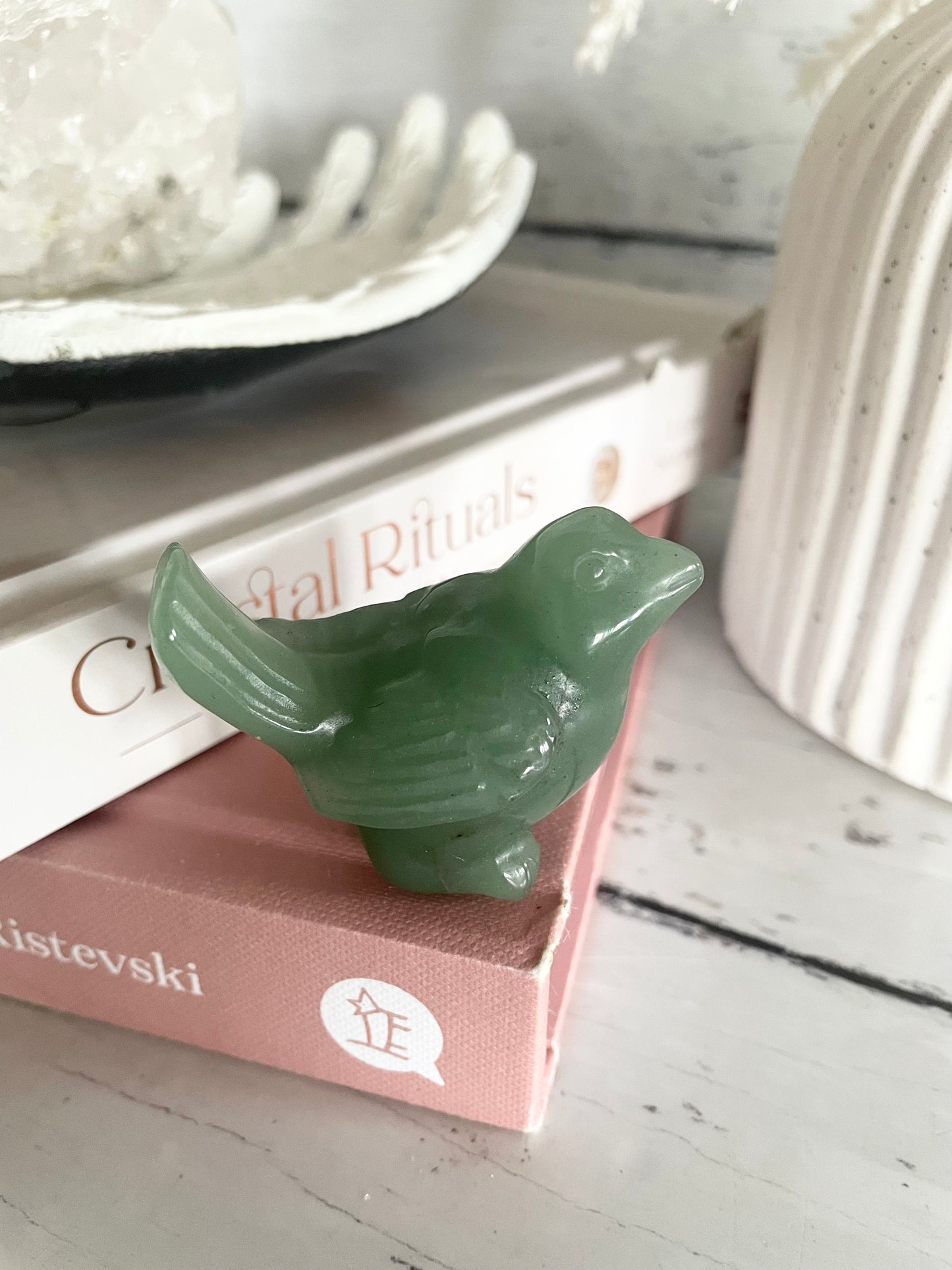 Green Aventurine Bird