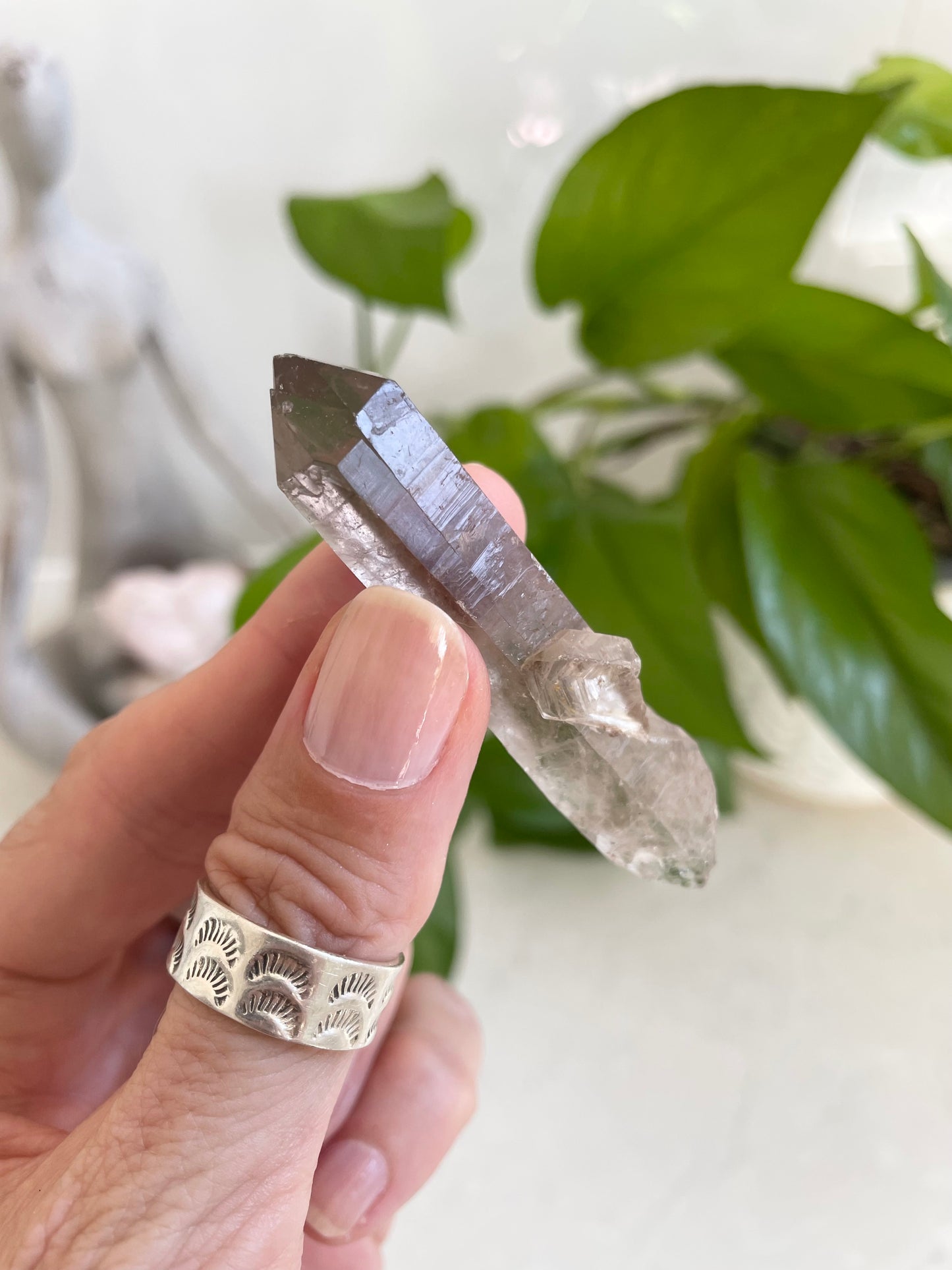 Intuitively chosen ~ Smoky Quartz Point