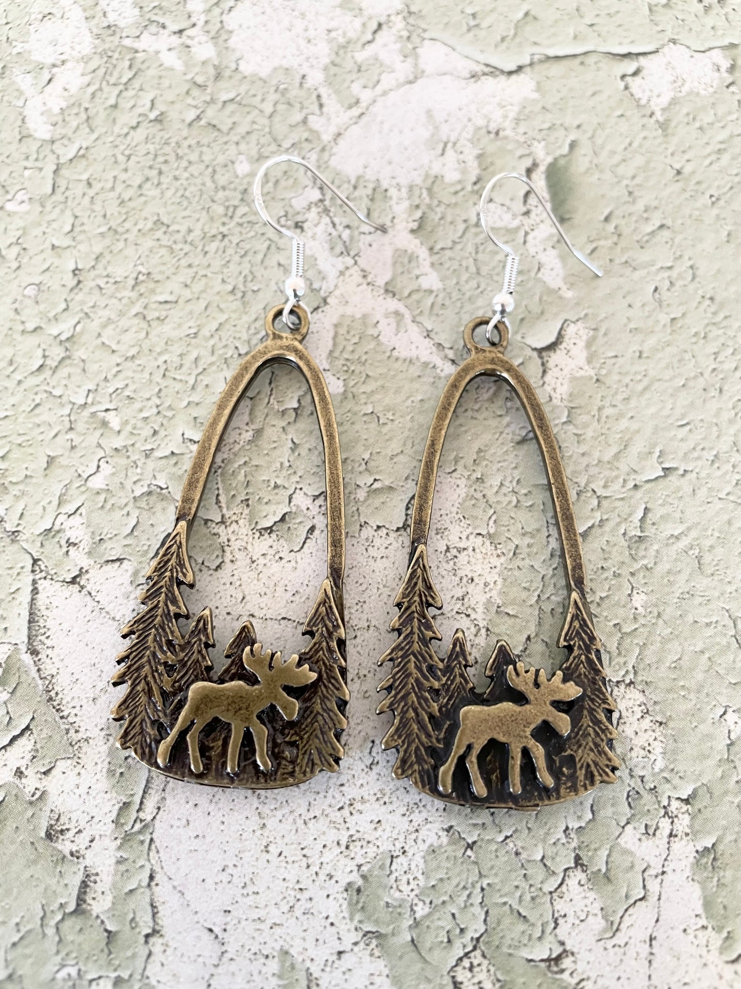 Bronze/Copper Dangles ~ Sacred Moose