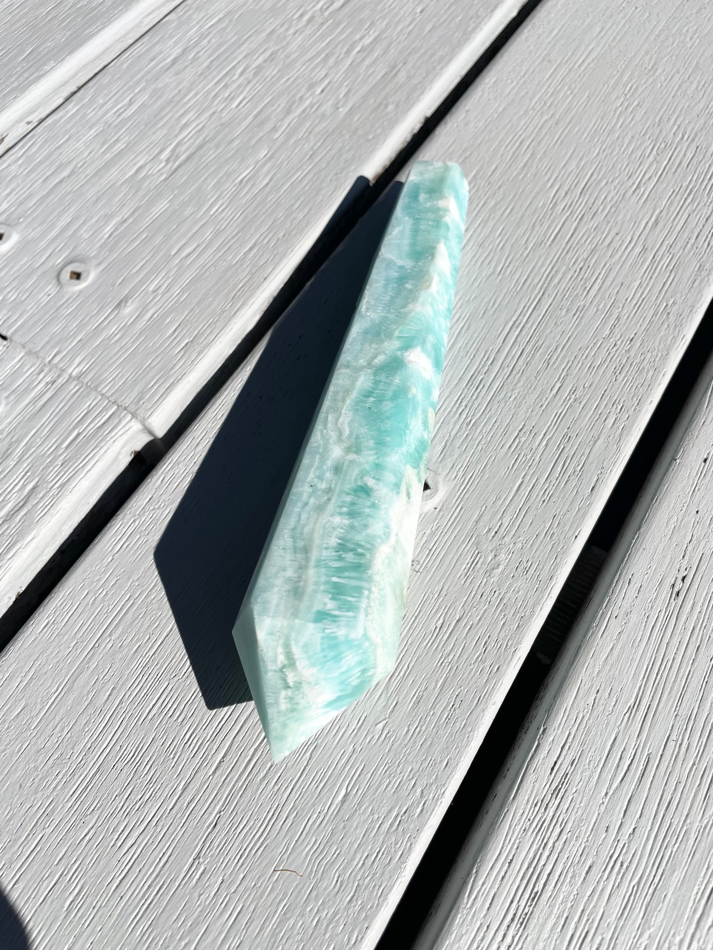 Hemimorphite Torch/Point