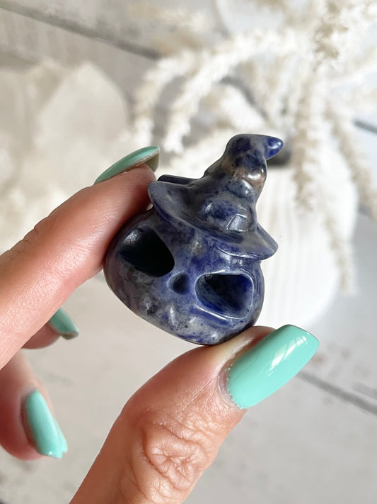 Pumpkin Head ~ Sodalite