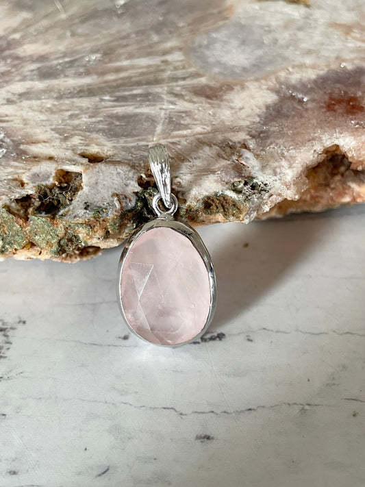 Rose Quartz Pendant