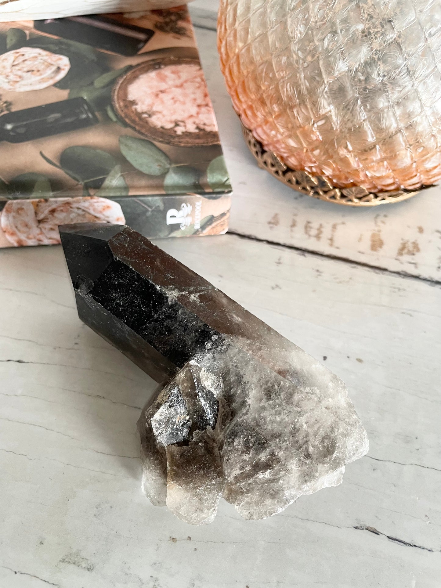 Smoky Quartz Cluster