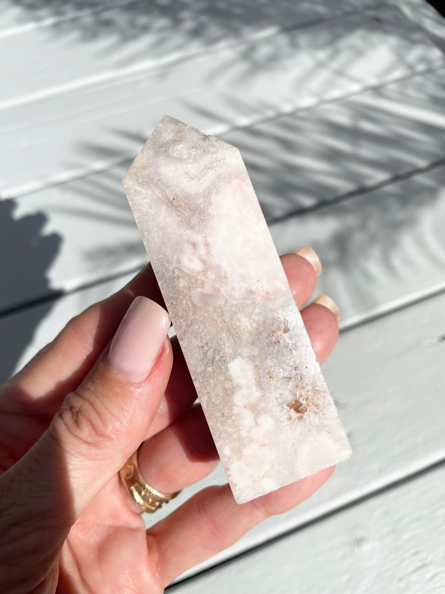Pink Amethyst Obelisk