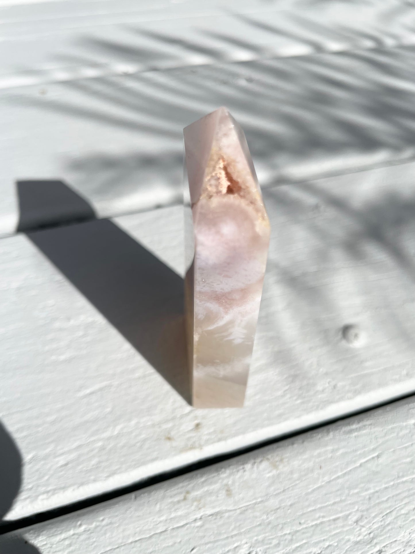 Pink Amethyst Obelisk