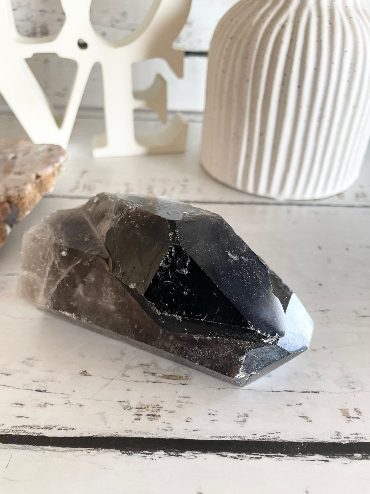 Smoky Quartz Cluster