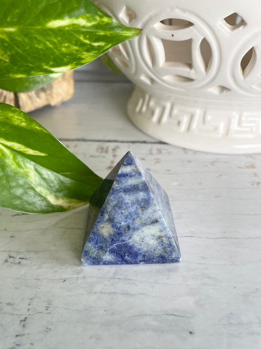 Sodalite Pyramid