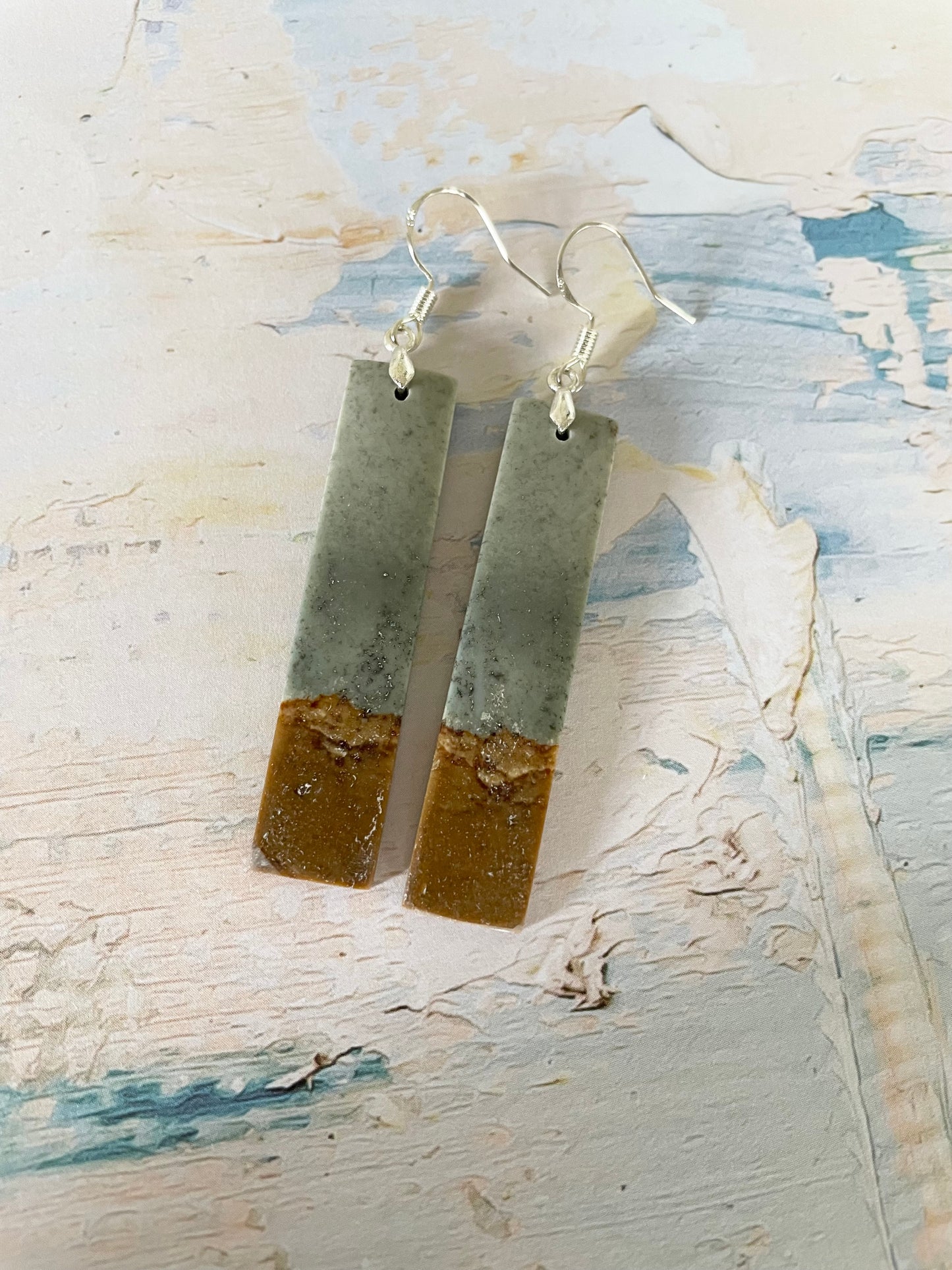 Sweetgrass Studio Polychrome Jasper Dangles