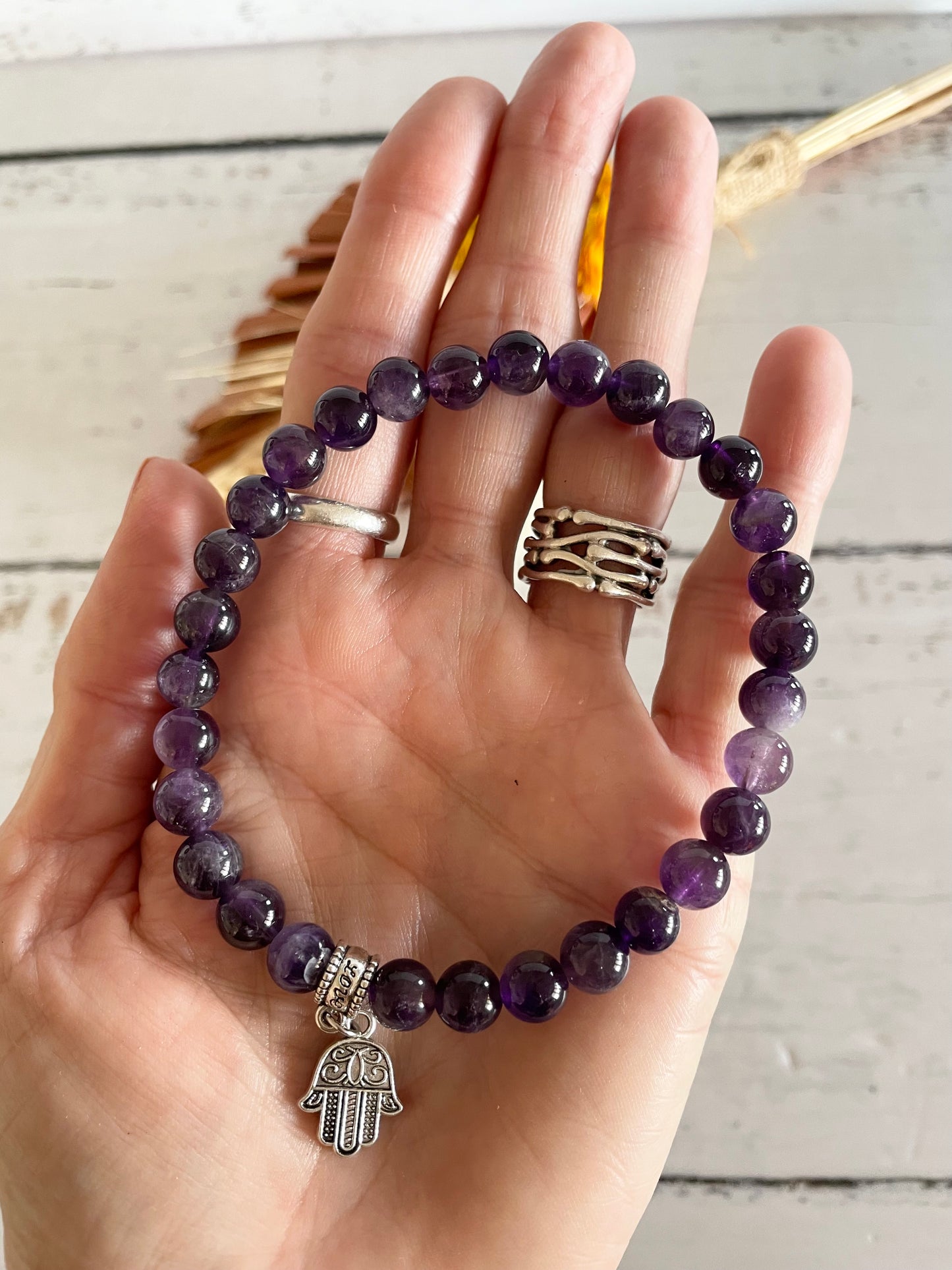 Amethyst Healing Anklet