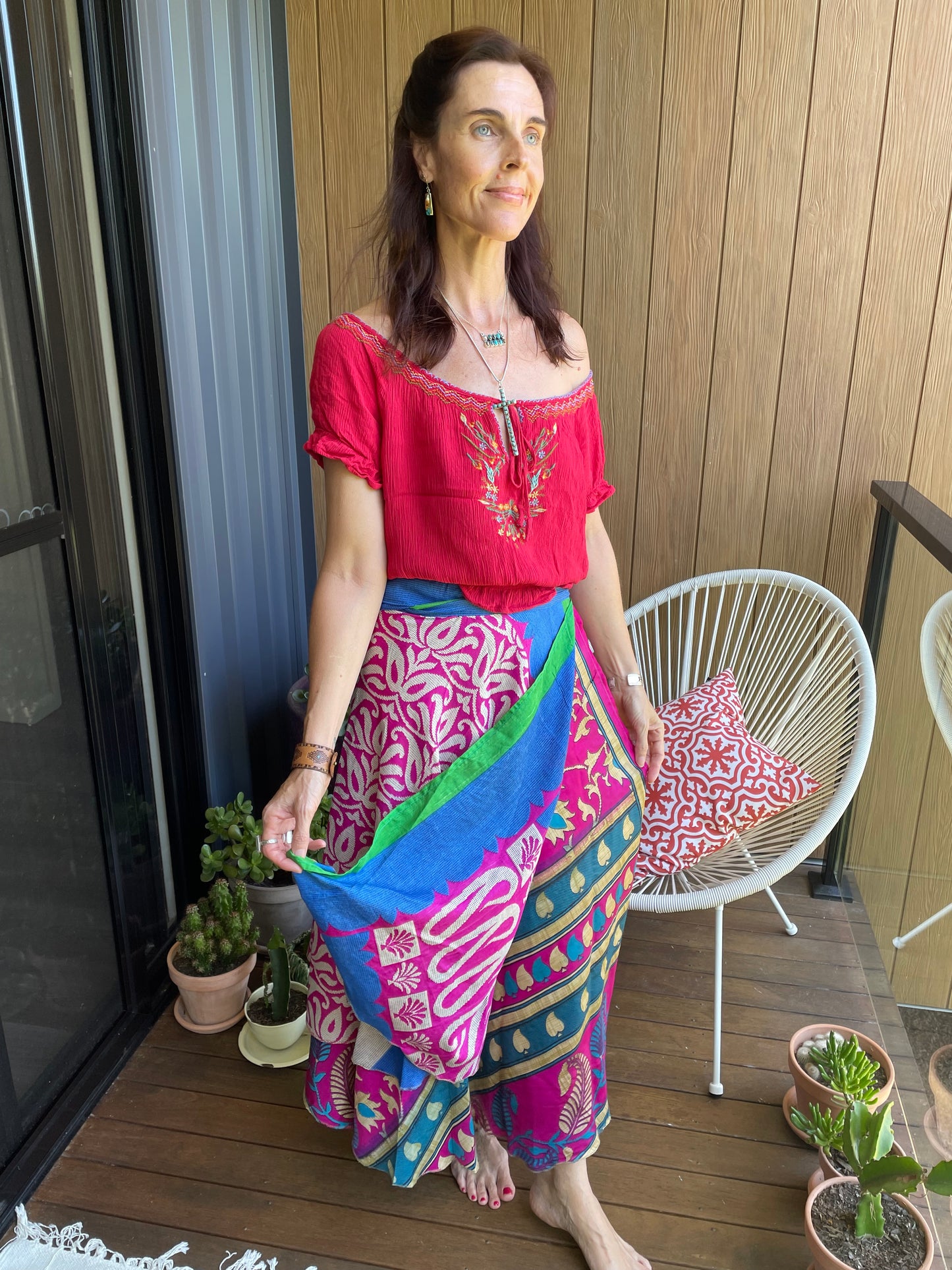 Sari Skirt 32