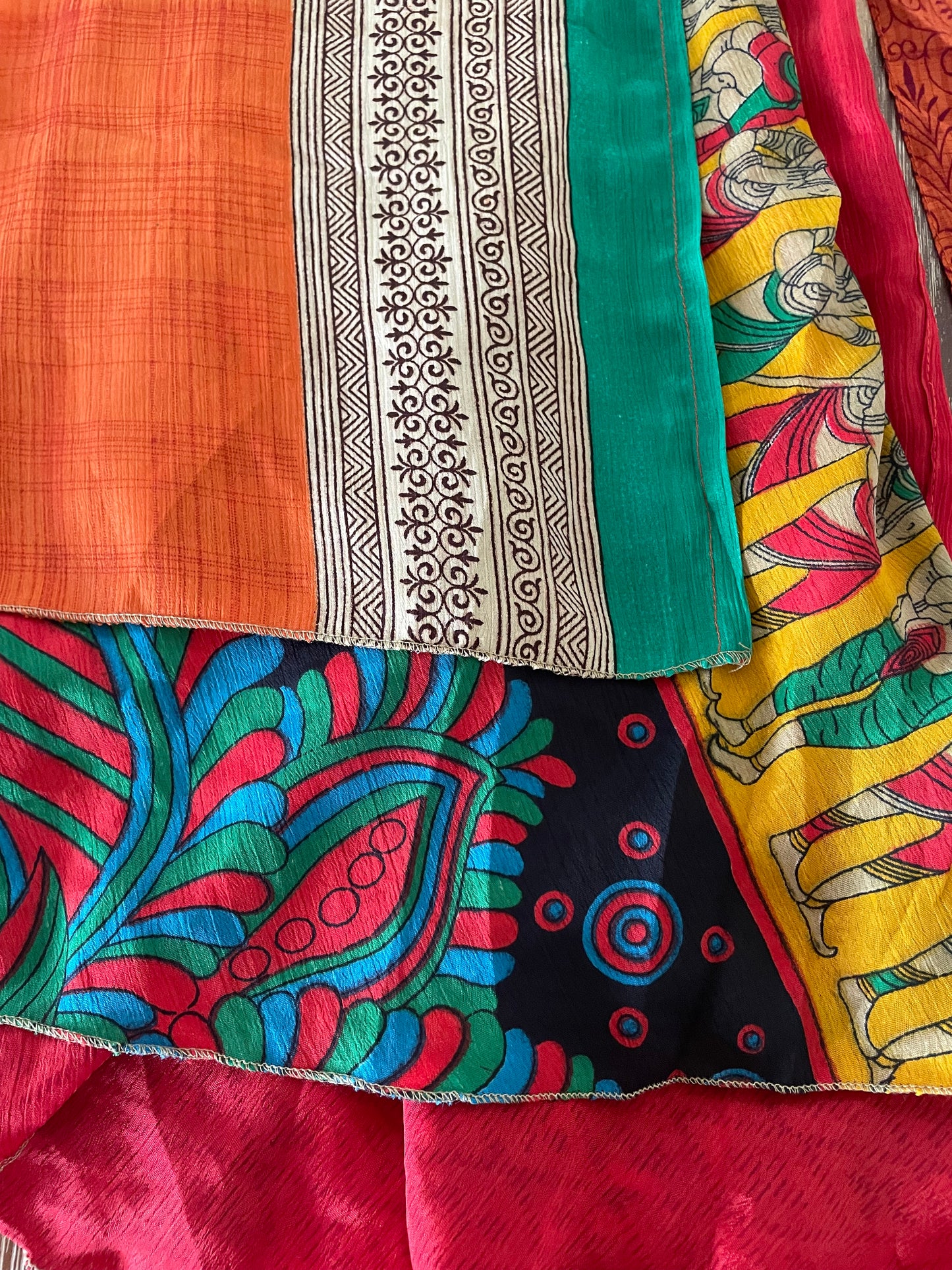 Upcycled Sari Skirt 24