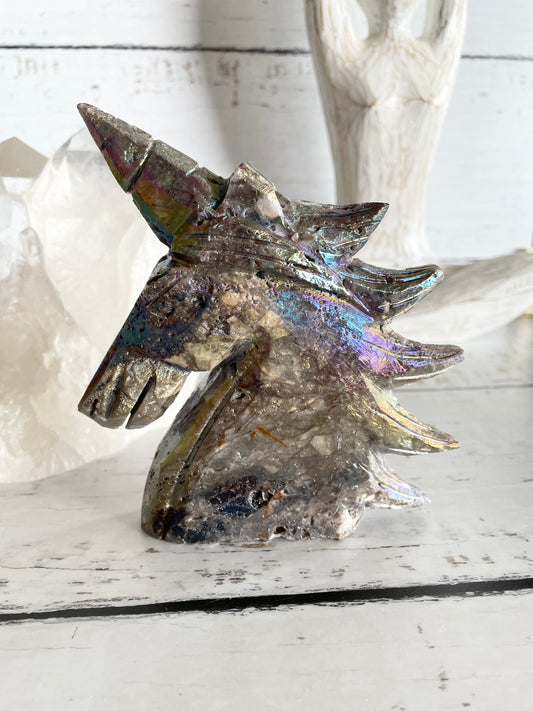 Sphalerite Aura Unicorn ~ 12