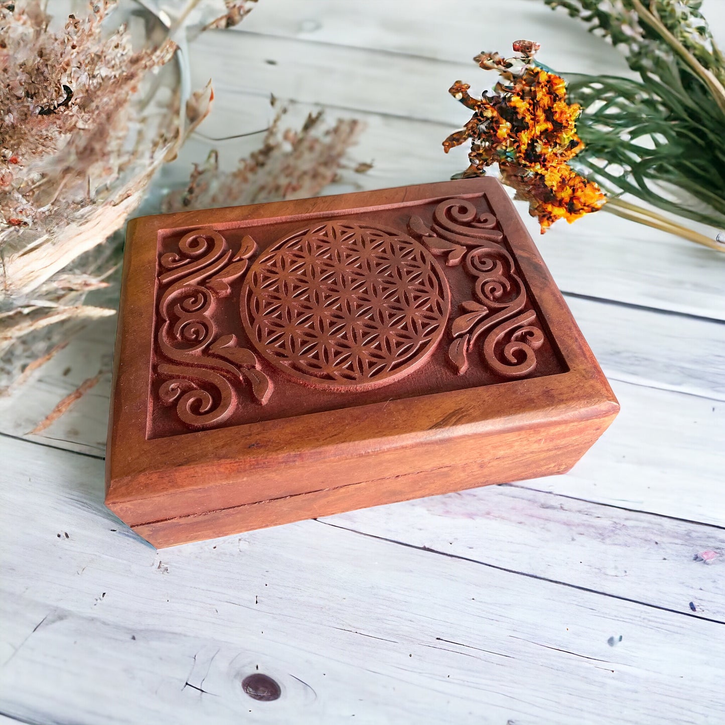 Flower of Life ~ Trinket Box