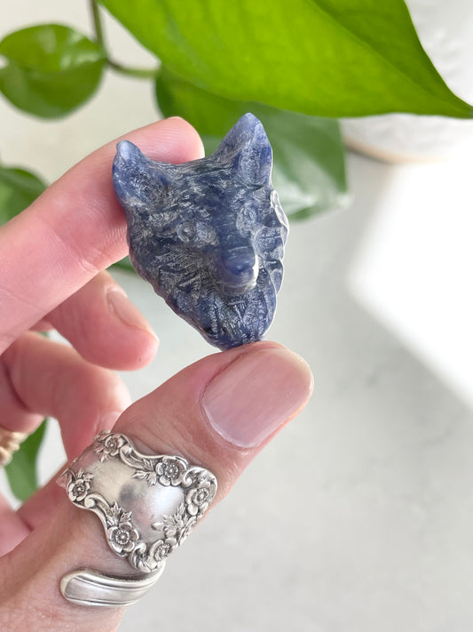 Sodalite Wolf