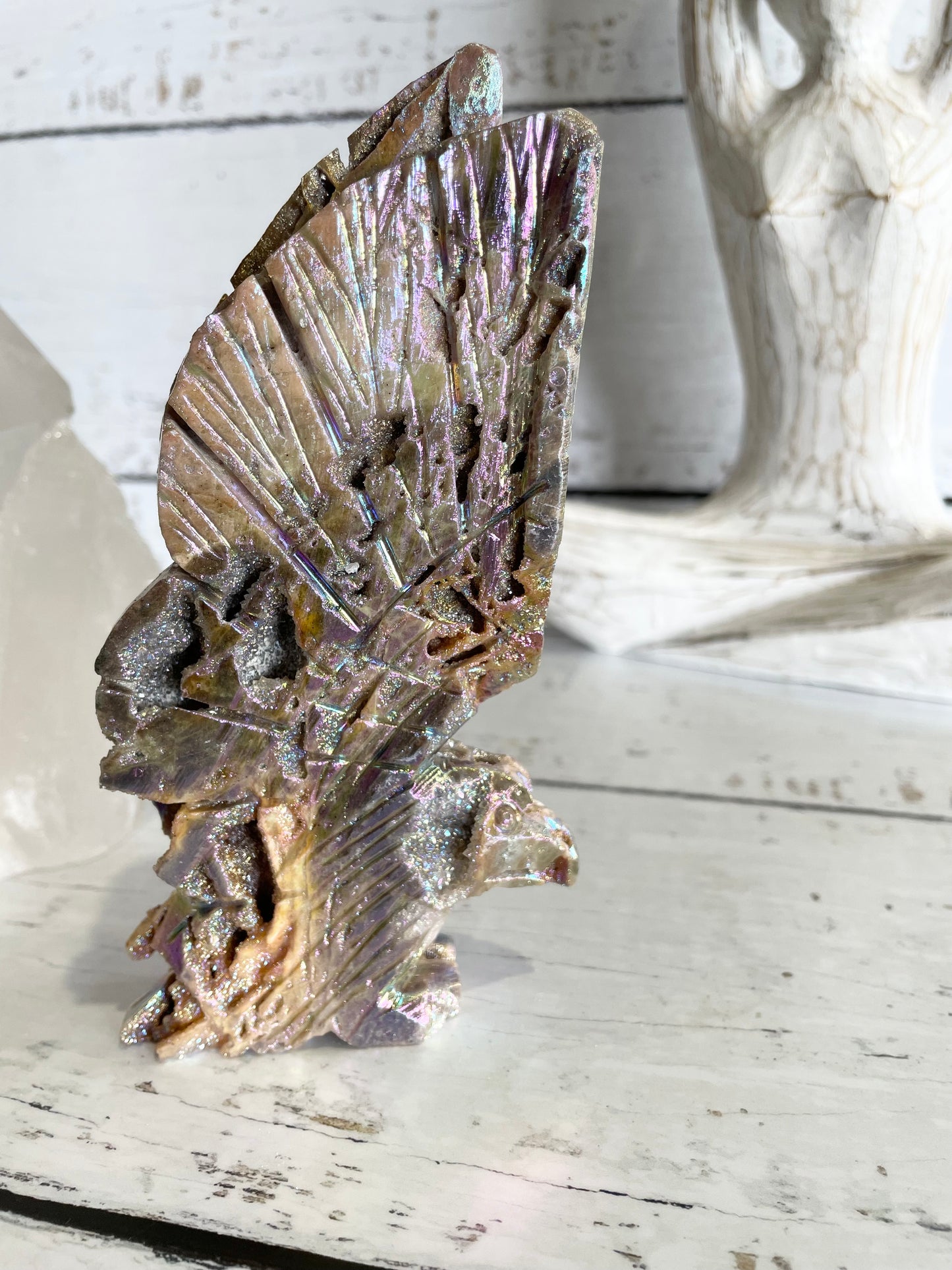 Sphalerite Aura Eagle ~ 18