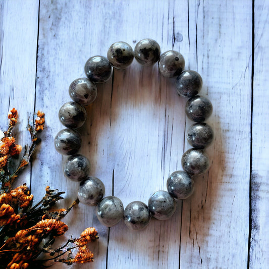 Black Moonstone /Labradorite MOON MAGICK Healing Bracelet ©️