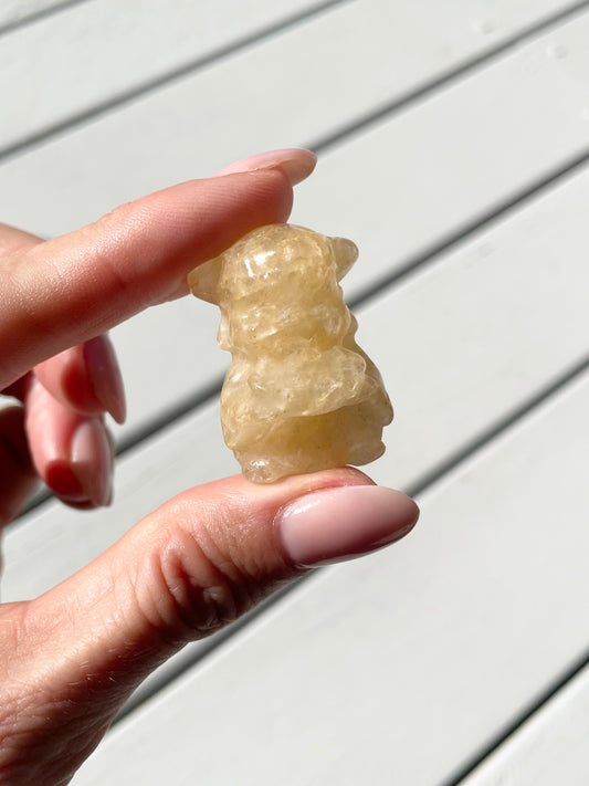 God of Wealth ~ Golden Quartz