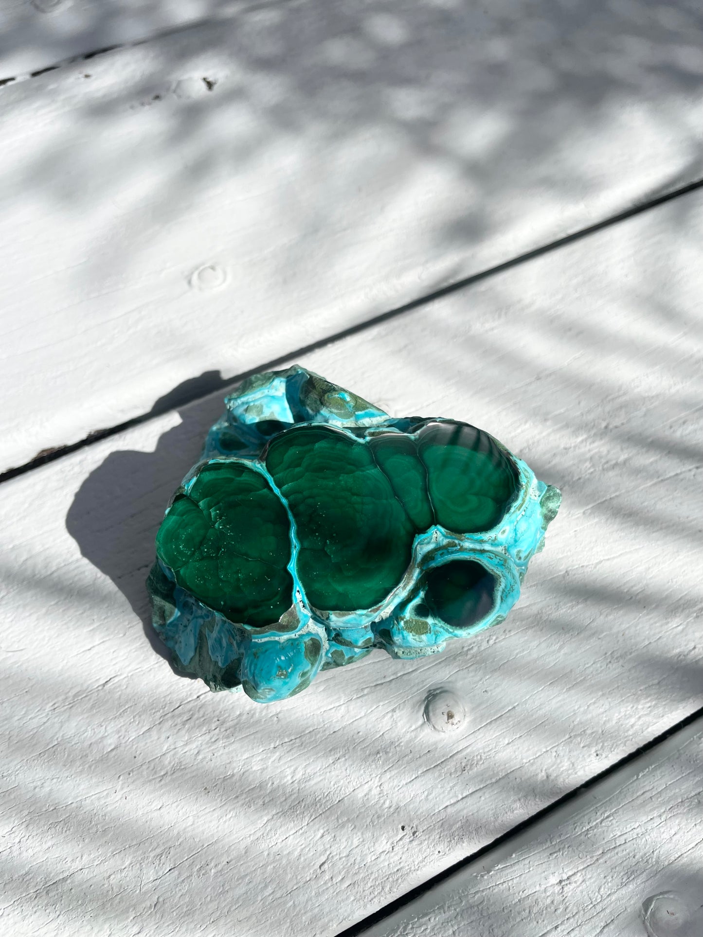 Chrysocolla Malachite Freeform