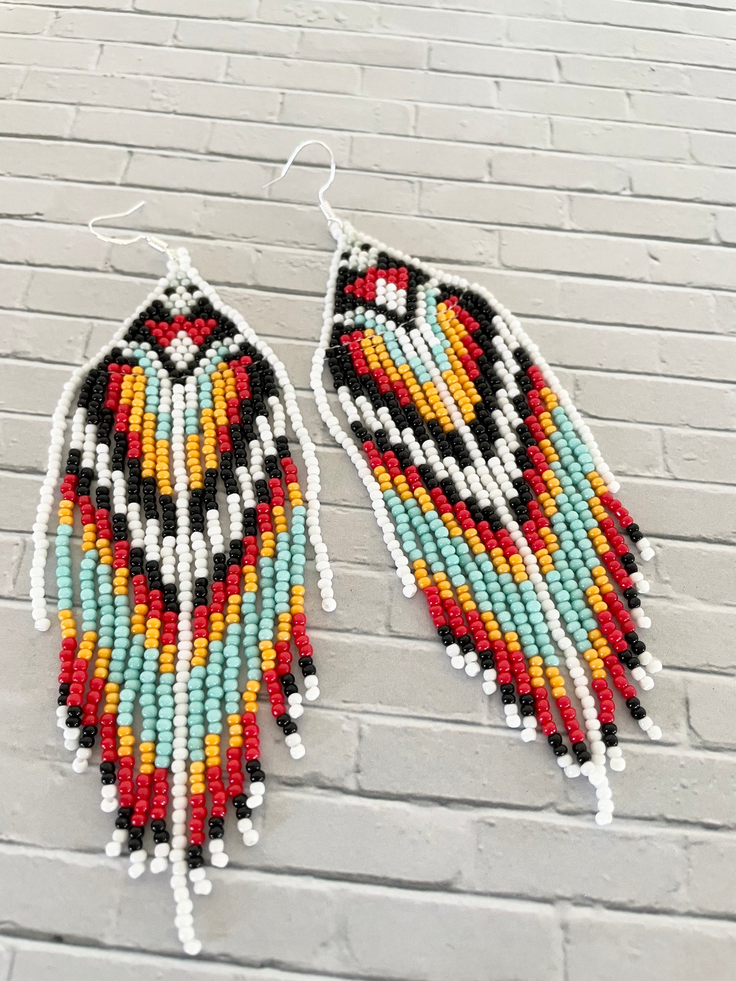 Cherokee Spirit - Seed bead dangles 13