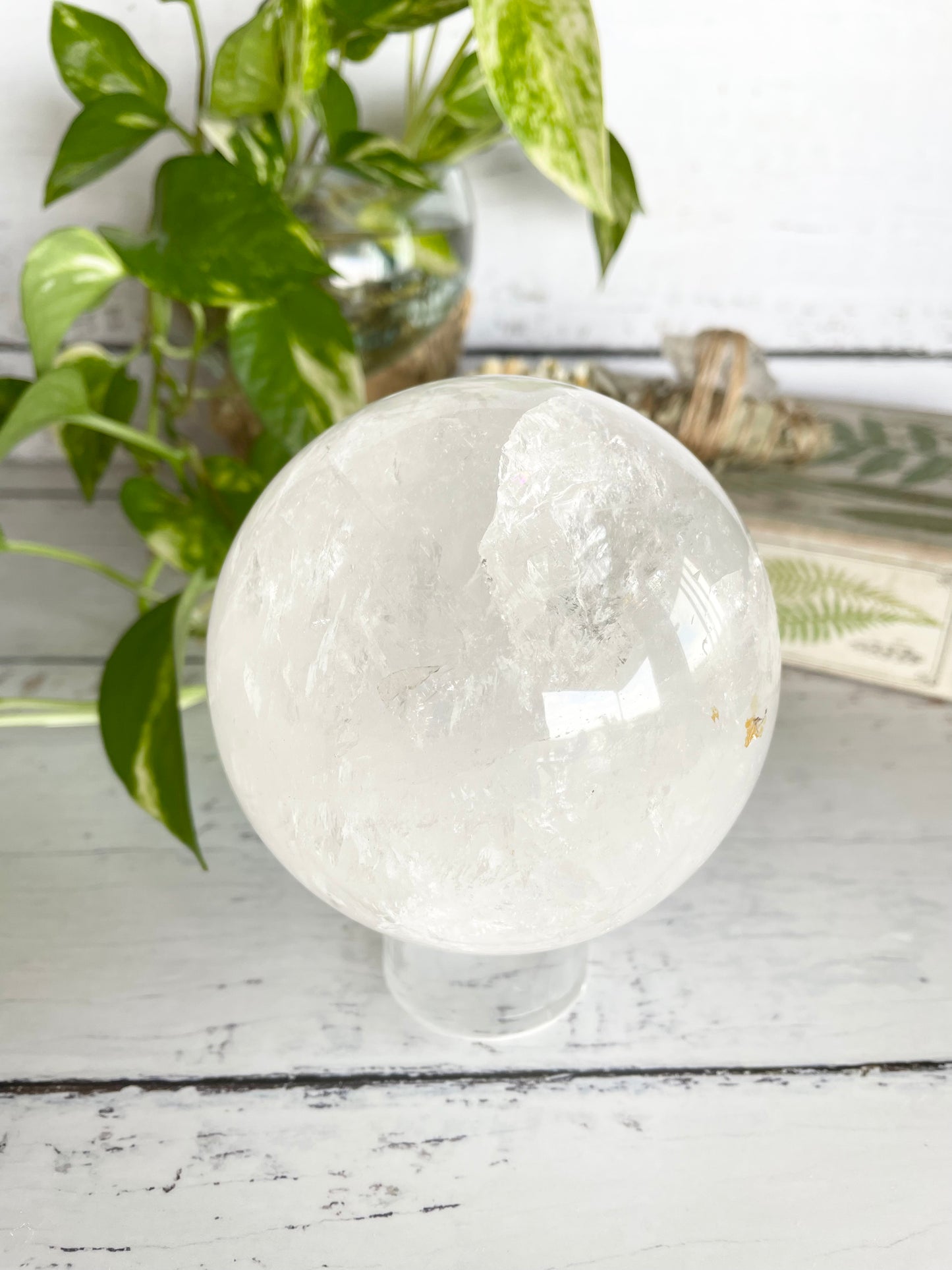 Clear Quartz Sphere 1.2kgs