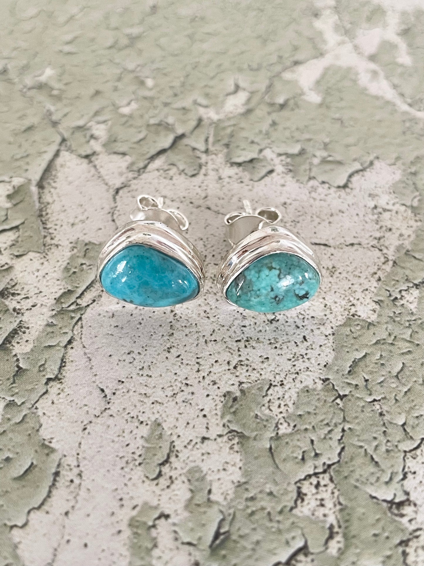 Green Kingman Turquoise Posts