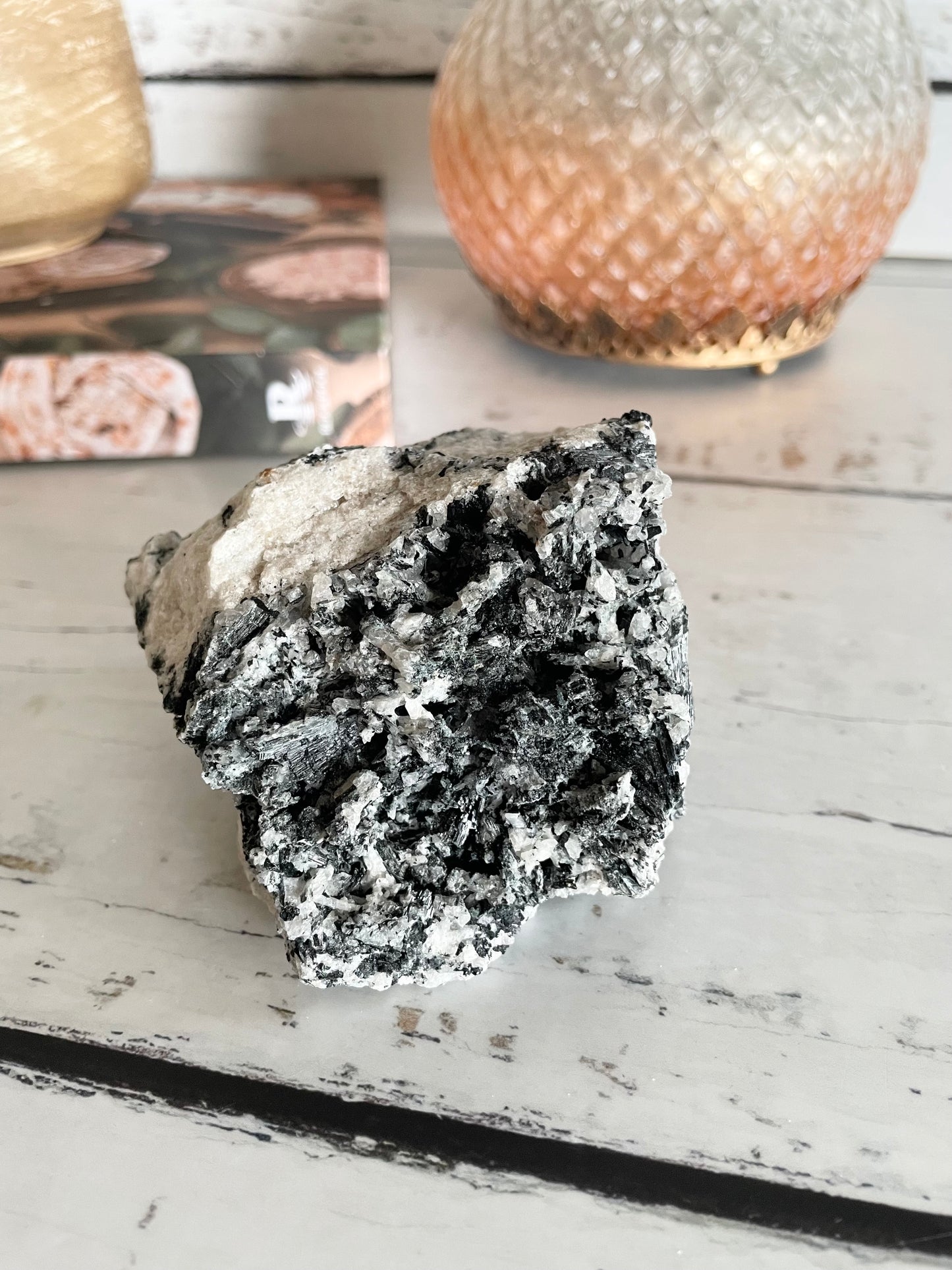 Tourmaline In Quartz