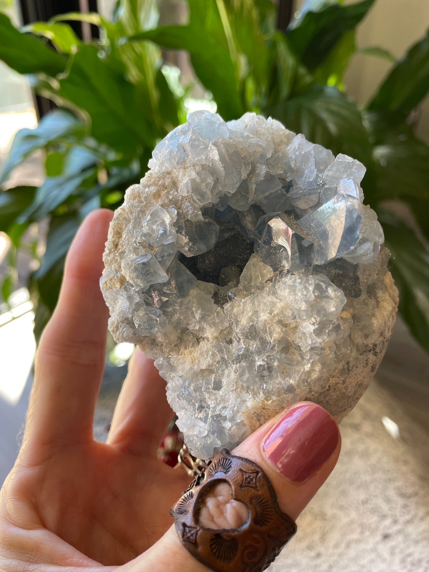 Celestite Cluster