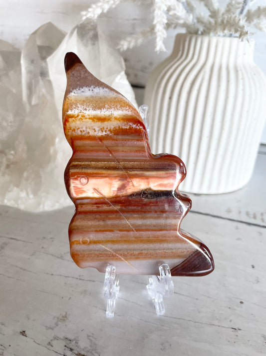 Carnelian Fairy with stand