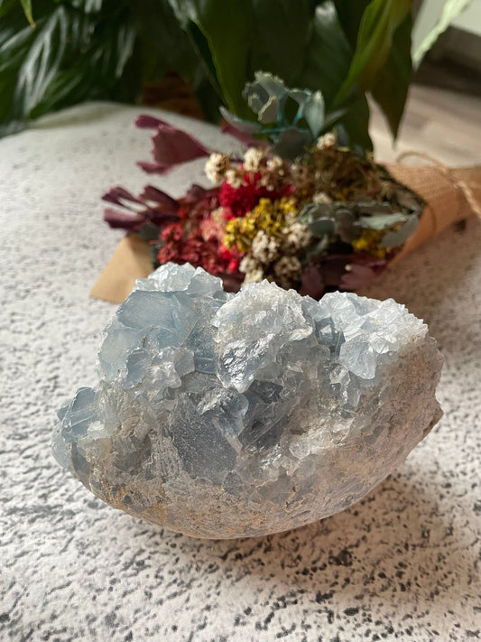 Celestite Cluster