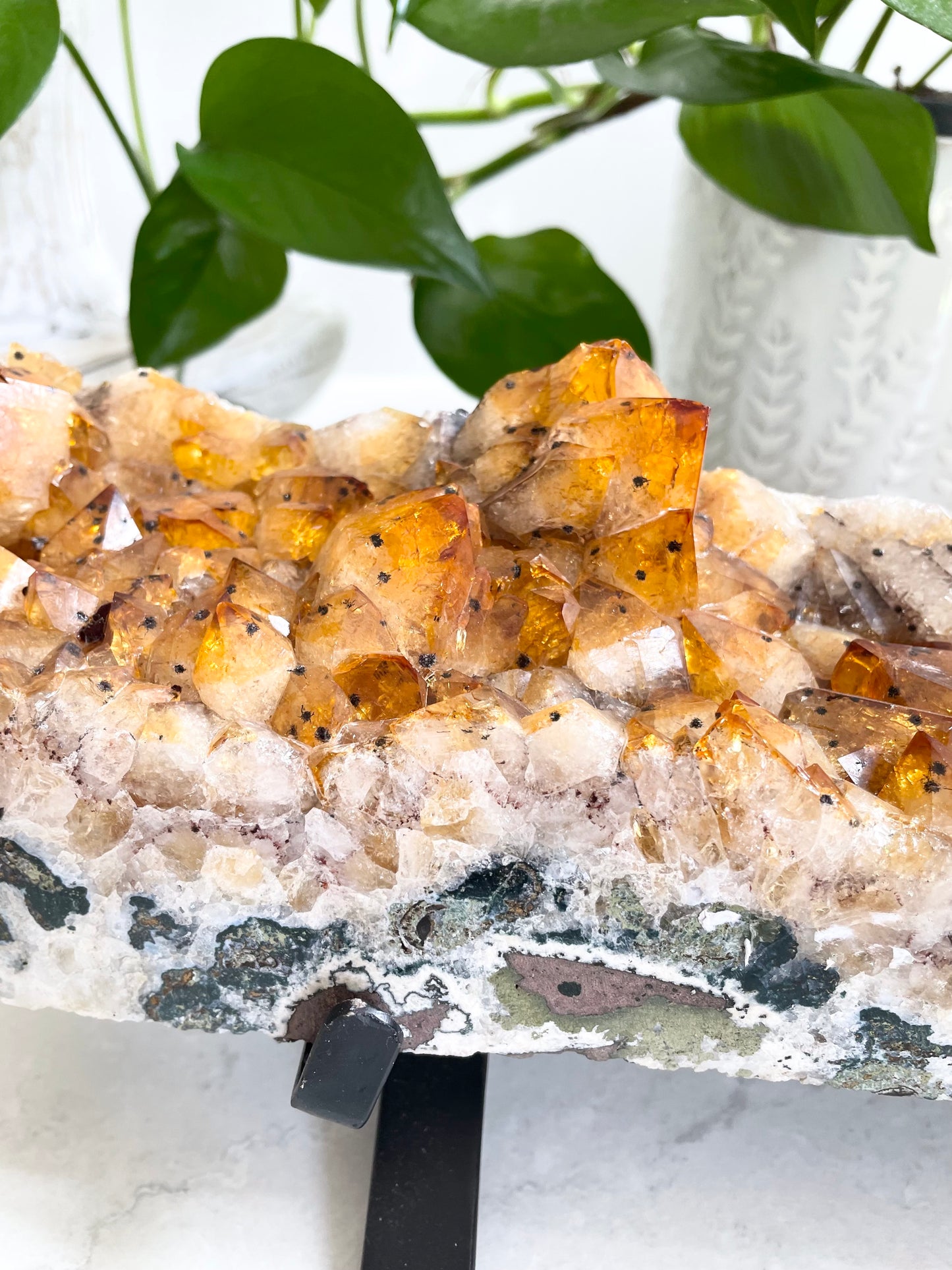 Citrine Cluster Table Topper ~ 2.6kgs