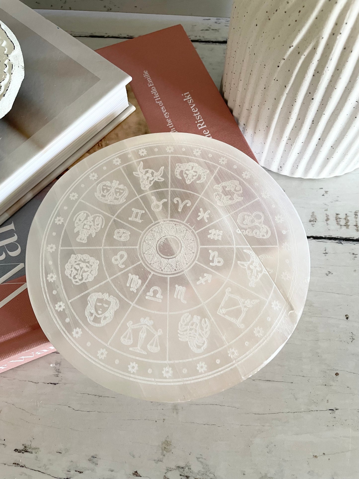 Selenite Charging Plate