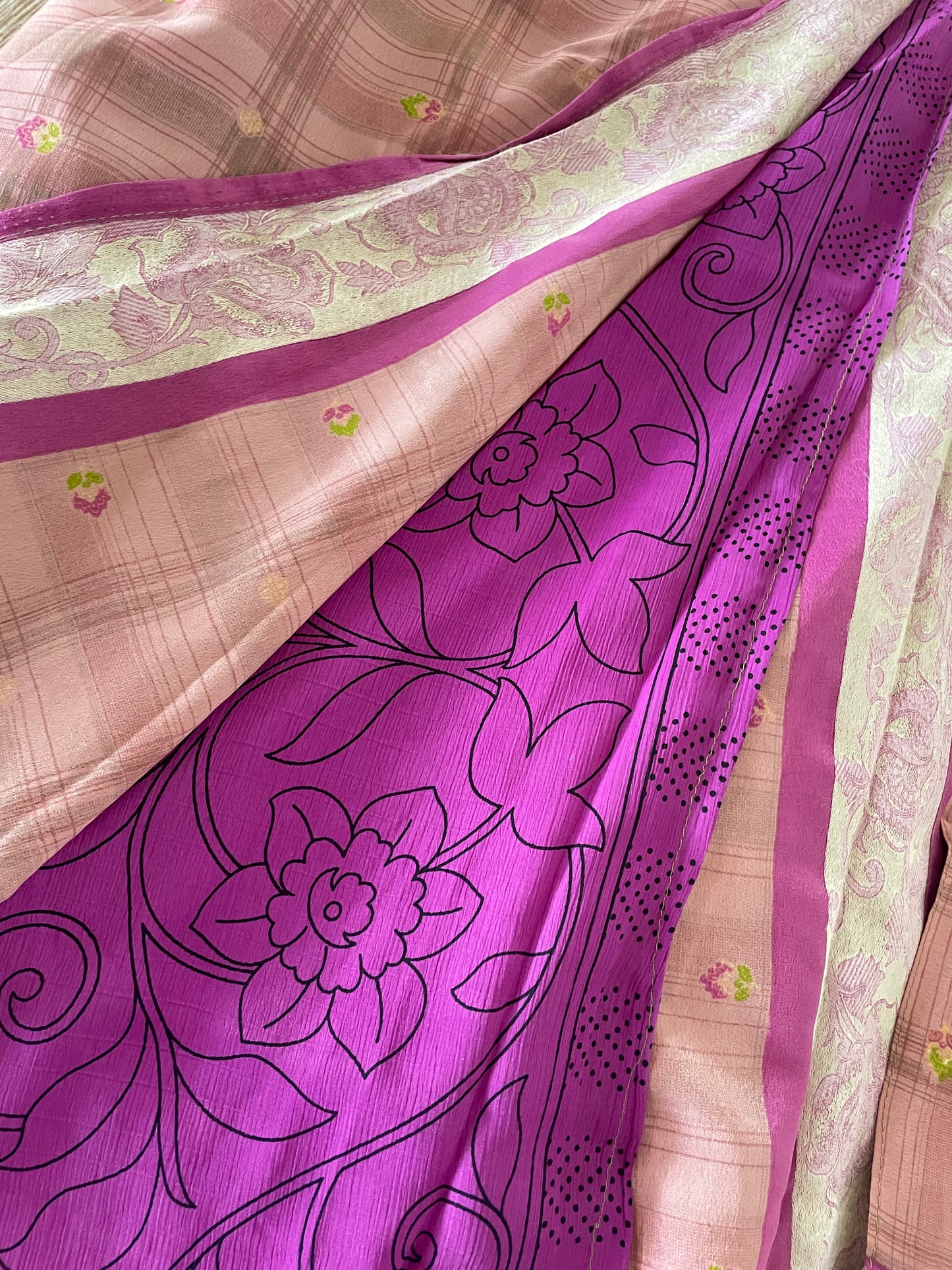 Upcycled Sari Skirt 15