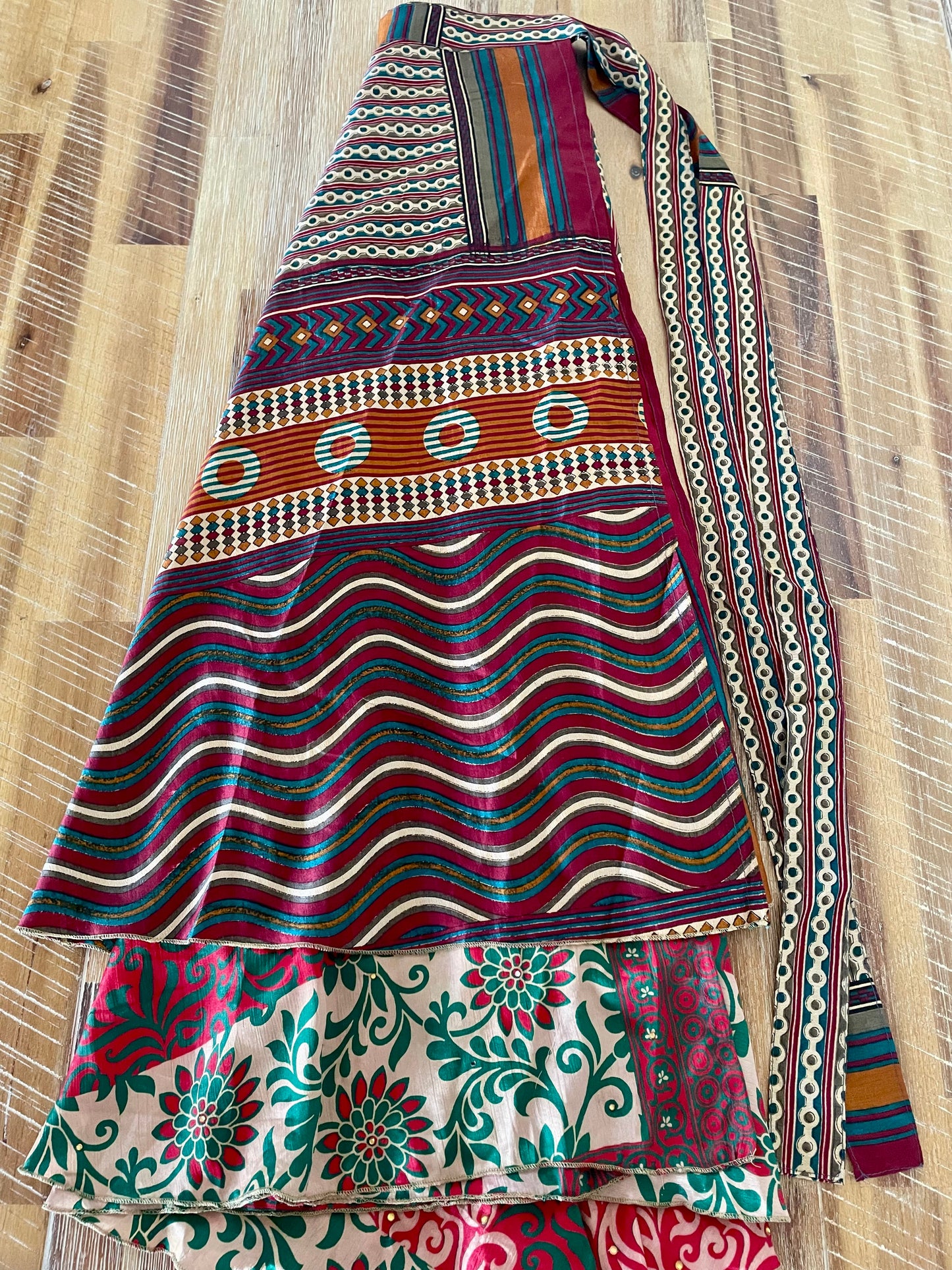 Upcycled Sari Skirt 25