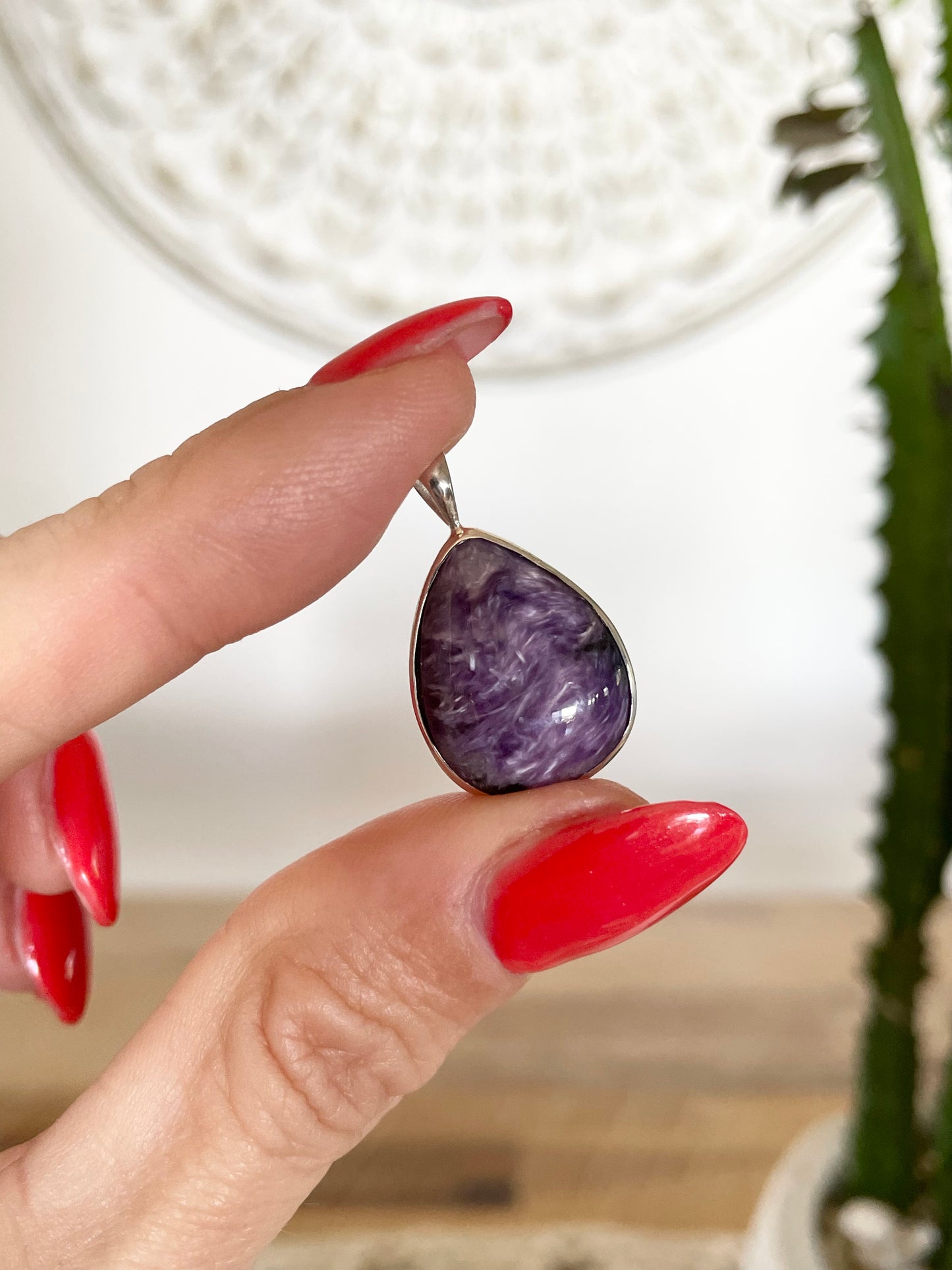 Charoite Pendant