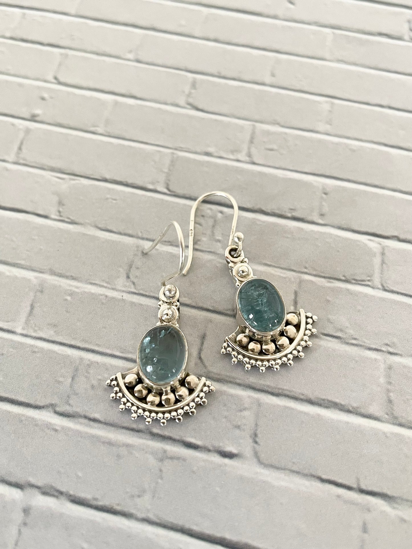 Blue Topaz Dangles
