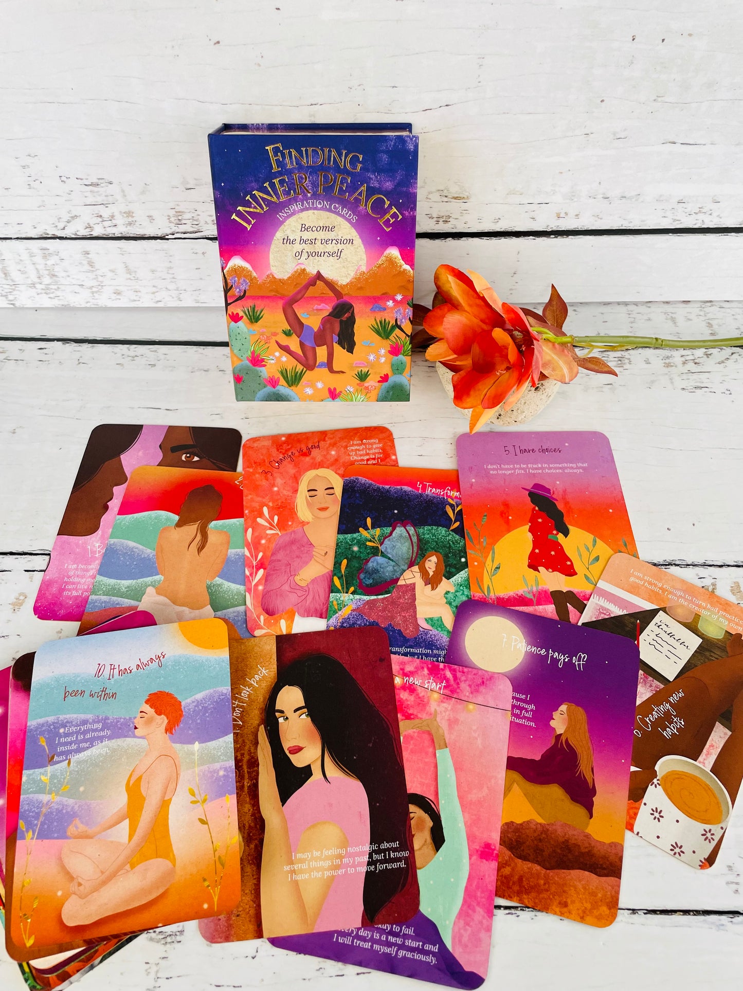 Finding Inner Peace Inspiration Cards