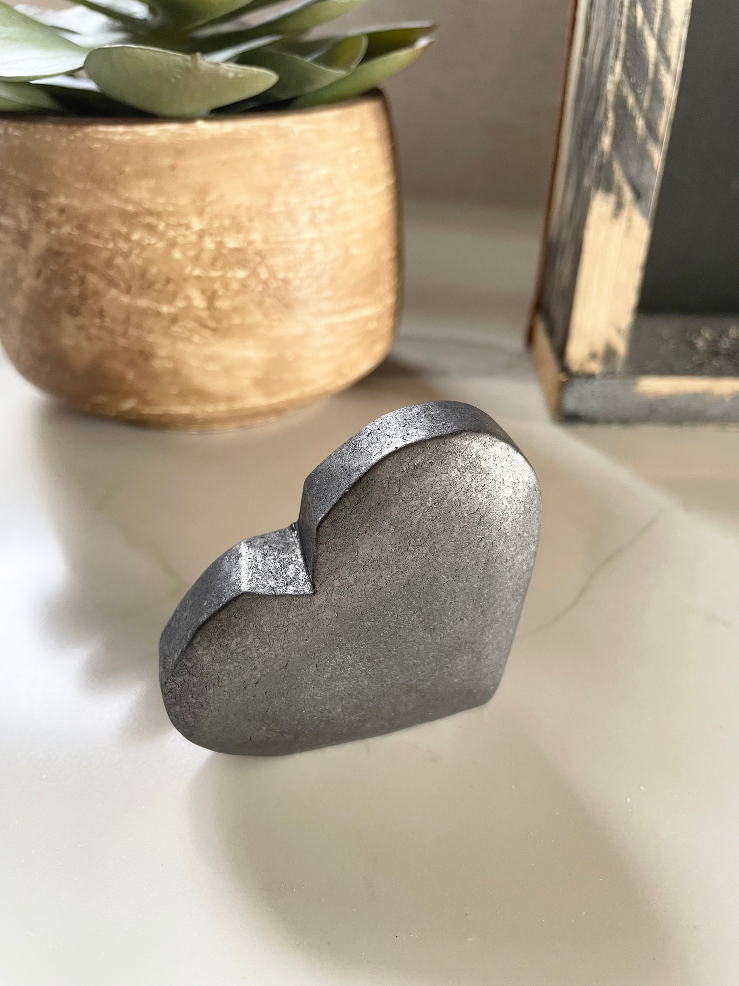 Shungite Heart