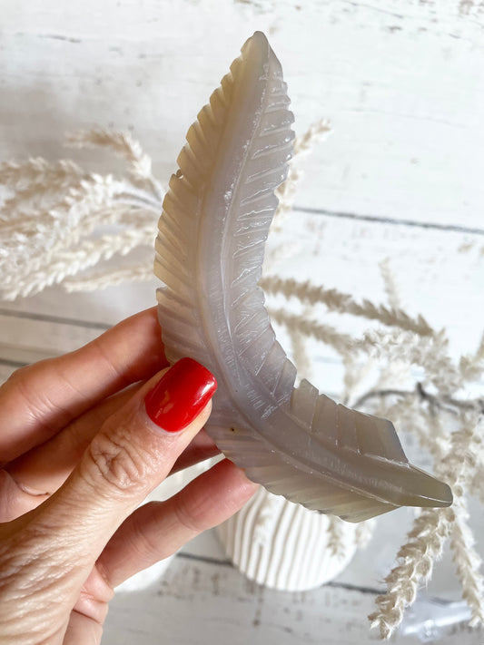 Agate feather