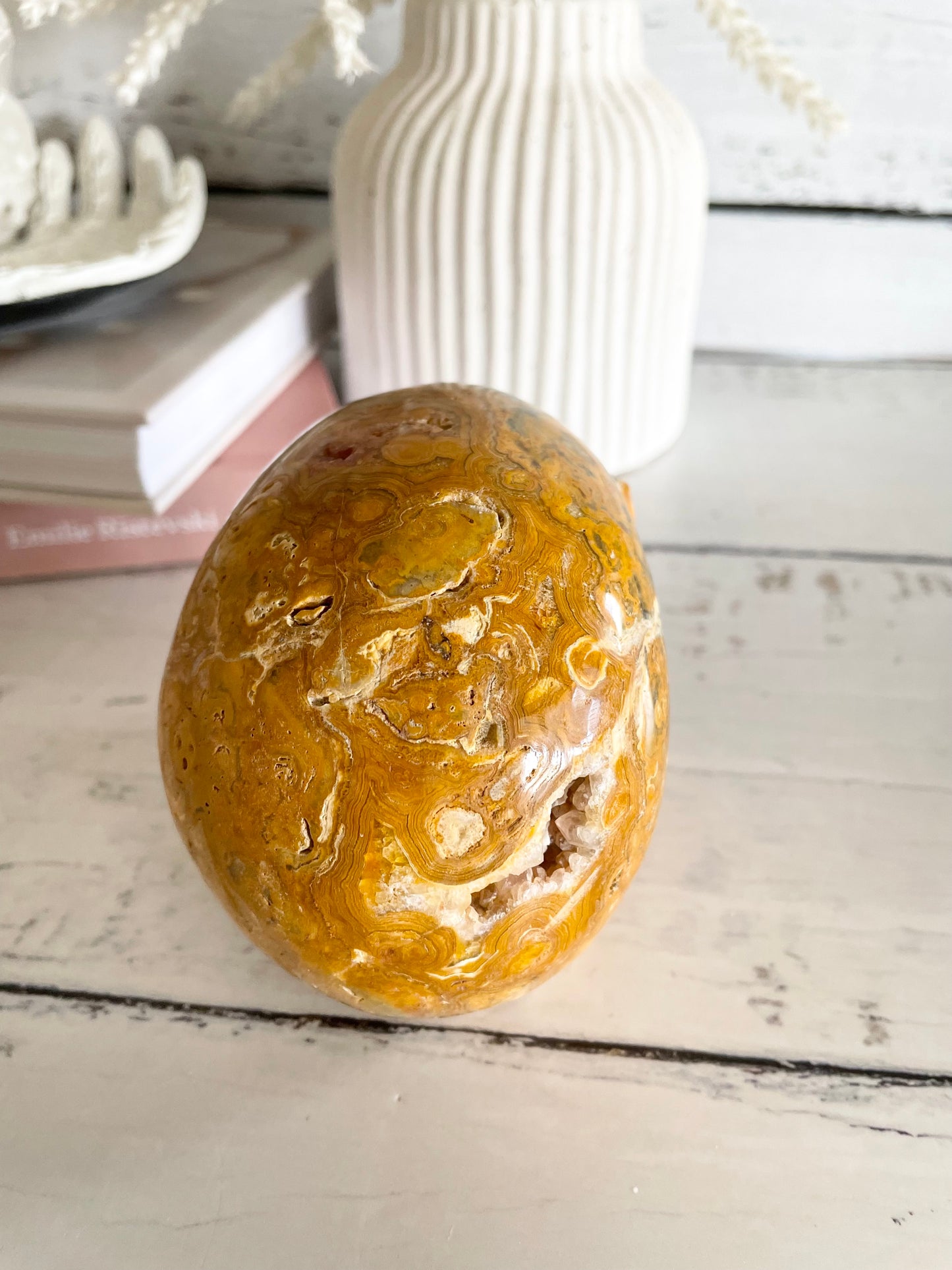 Crazy Lace Agate Skull ~ 1kgs