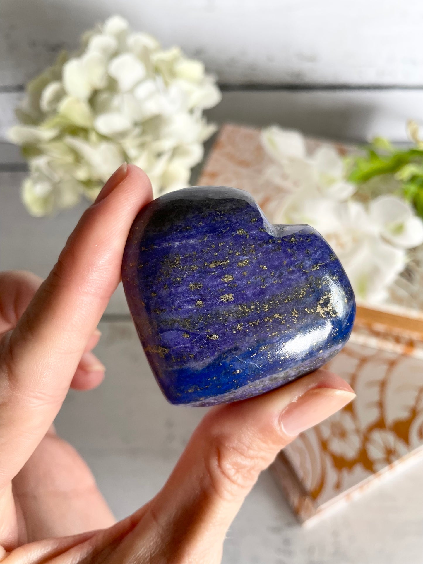 Lapis Lazuli Heart