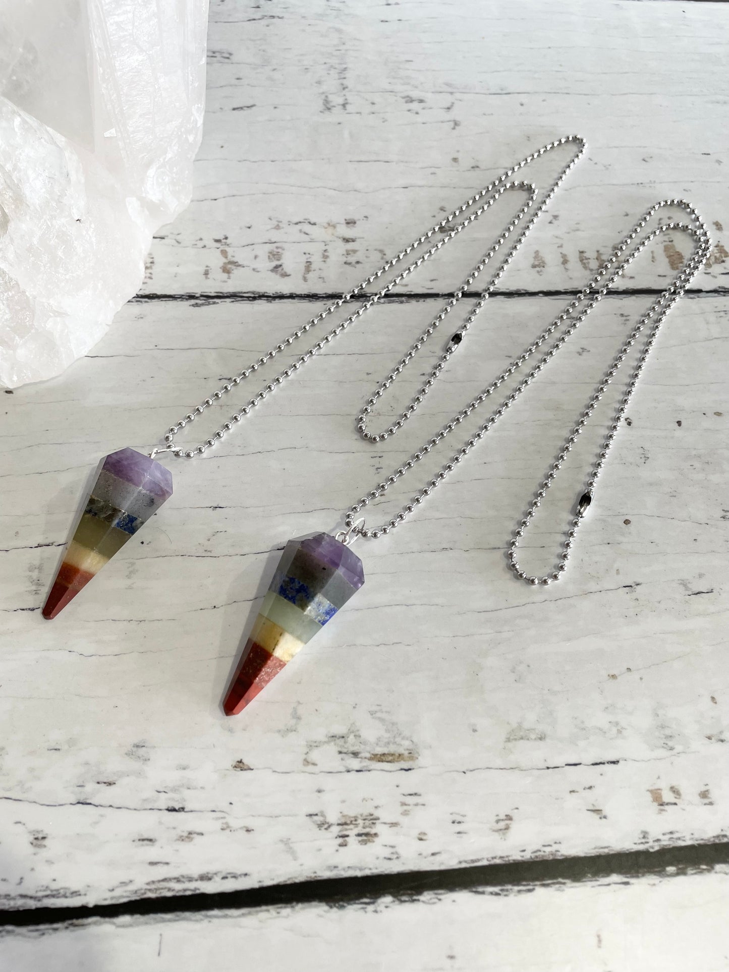 Chakra Pendulum Necklace