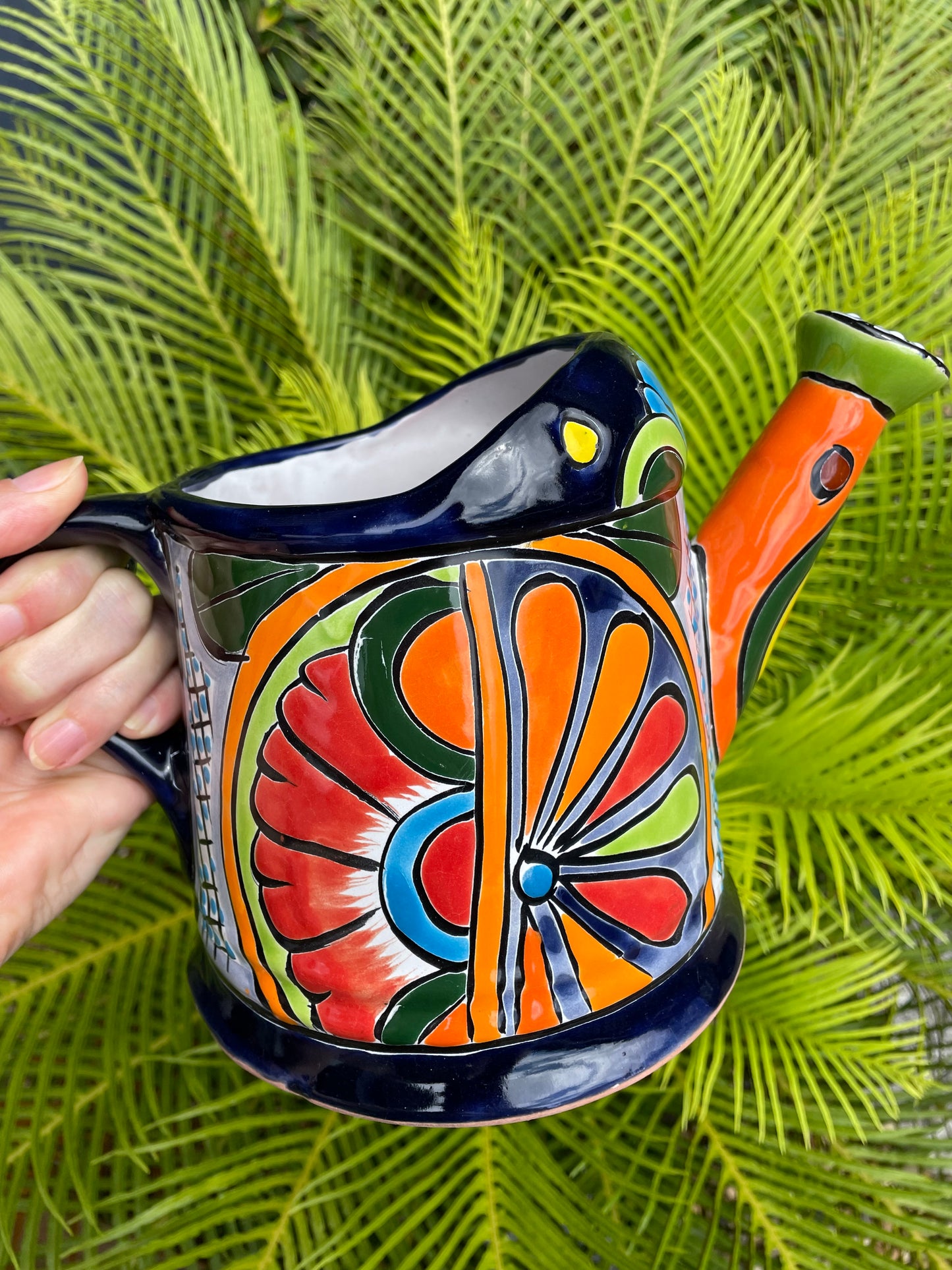 Talavera Watering Can/Planter