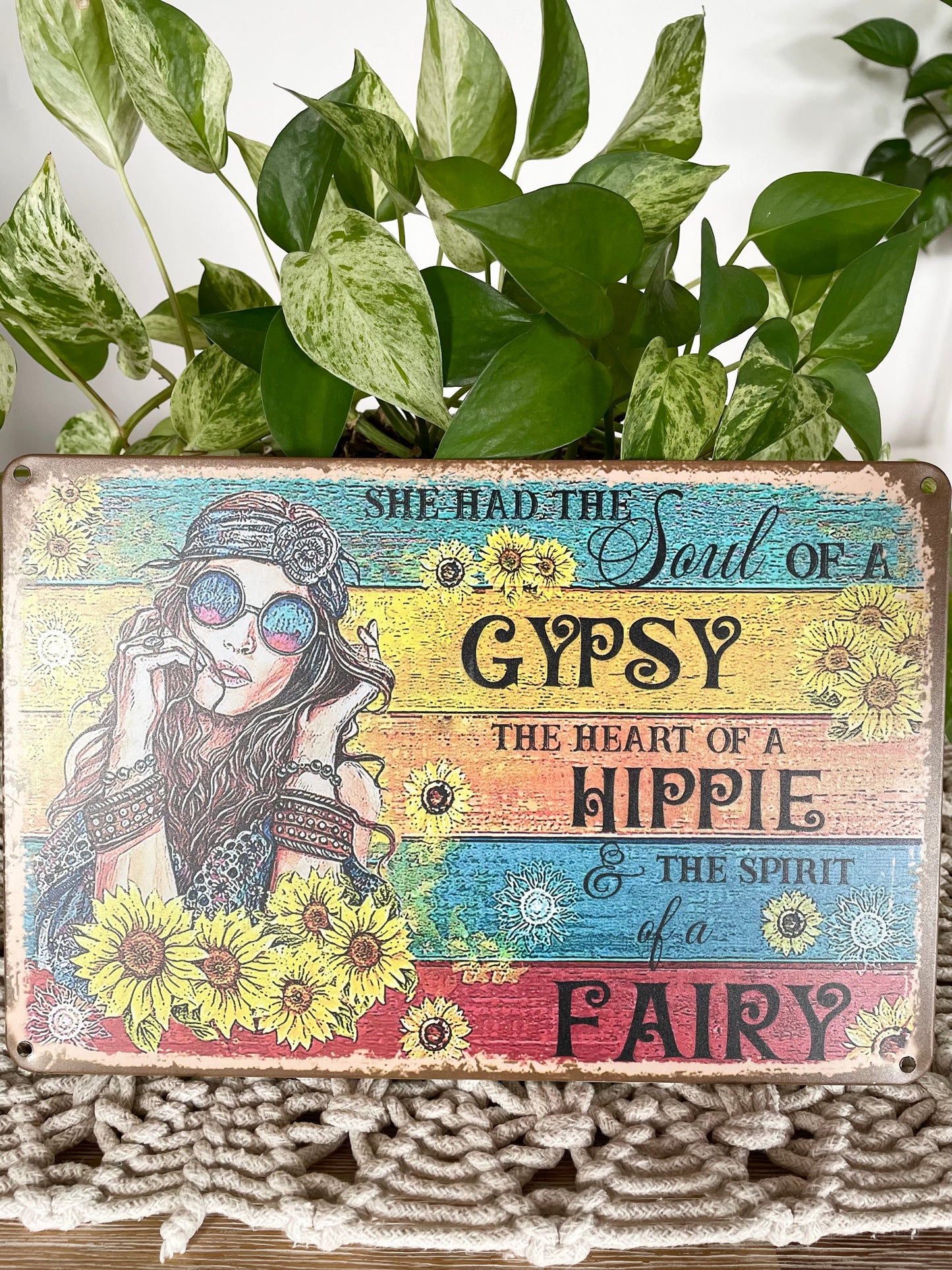 Rustic sign ~ Gypsy Soul