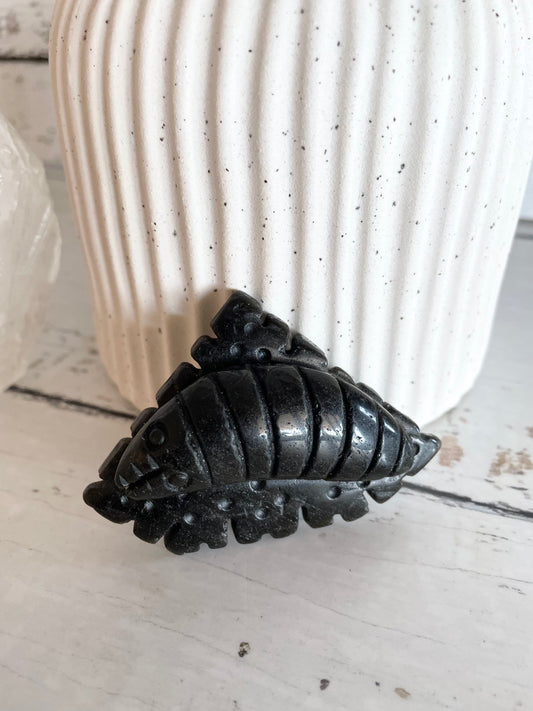 Black Obsidian Isopod