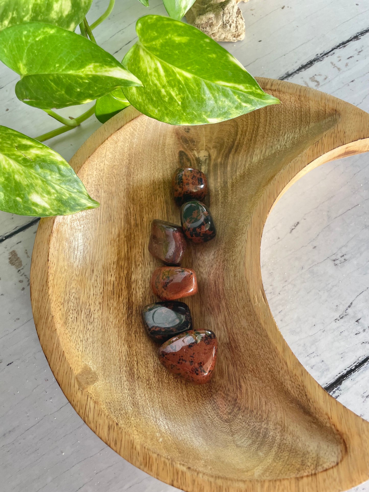 Mahogany Obsidian Tumble Stones