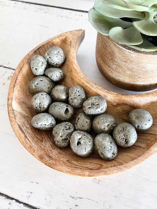 Pyrite Tumble Stones