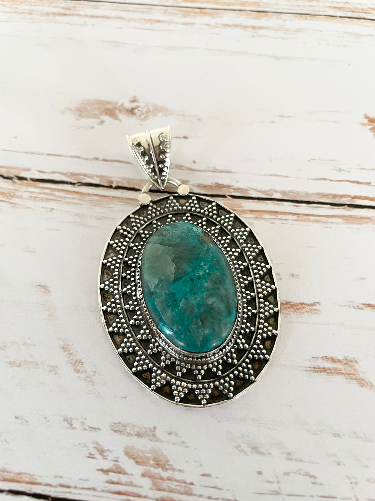 Chrysocolla Pendant