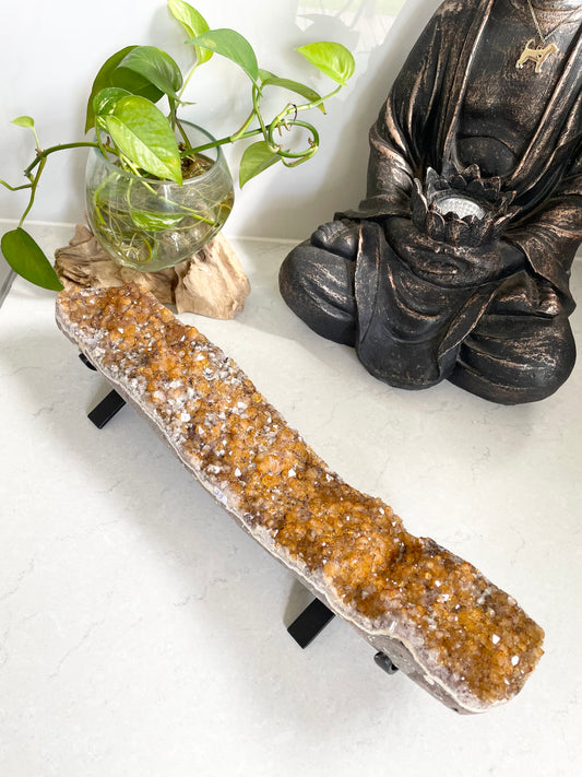 Citrine Cluster Table Topper ~ 2.6kgs