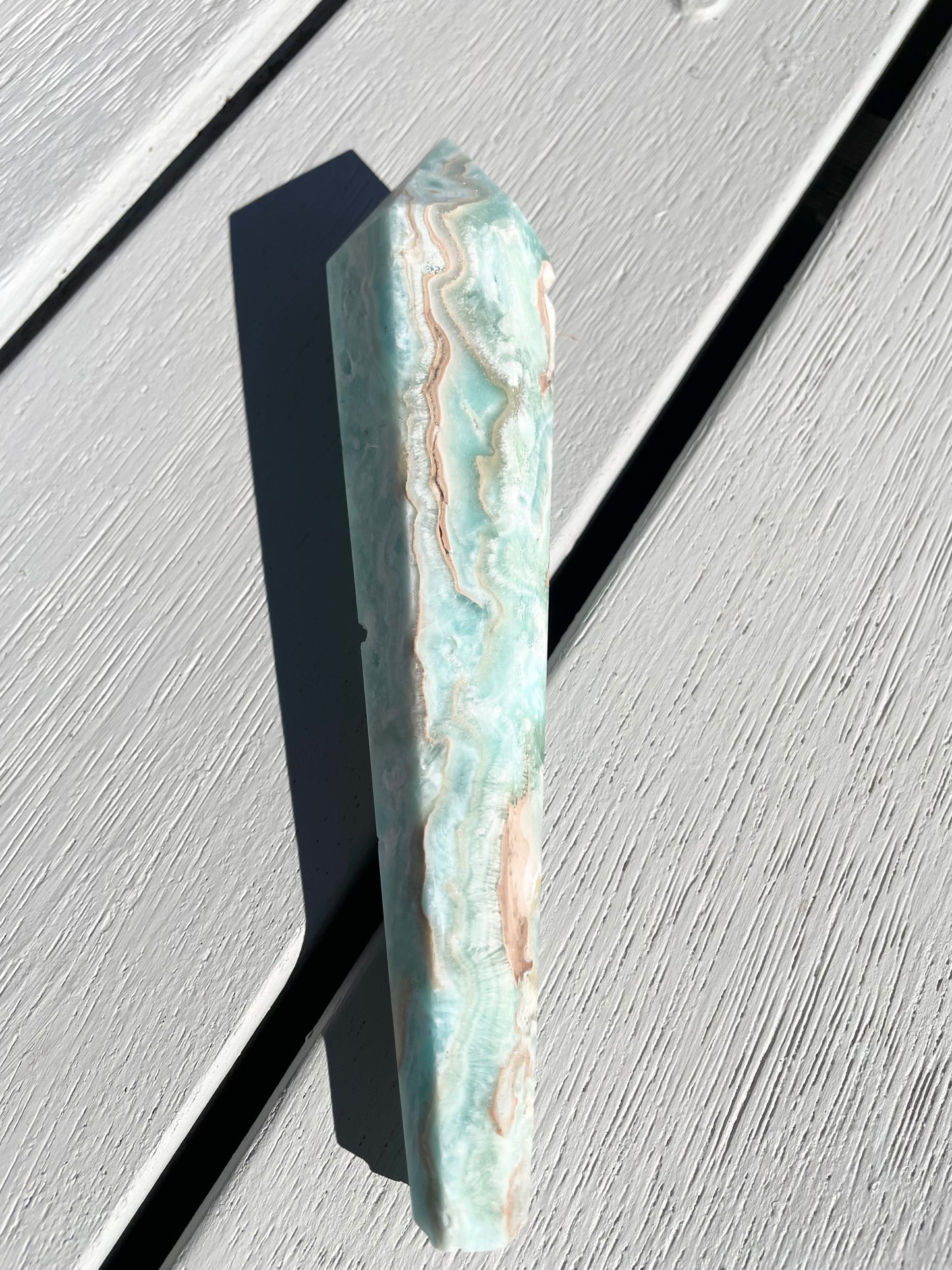 Hemimorphite Torch/Point